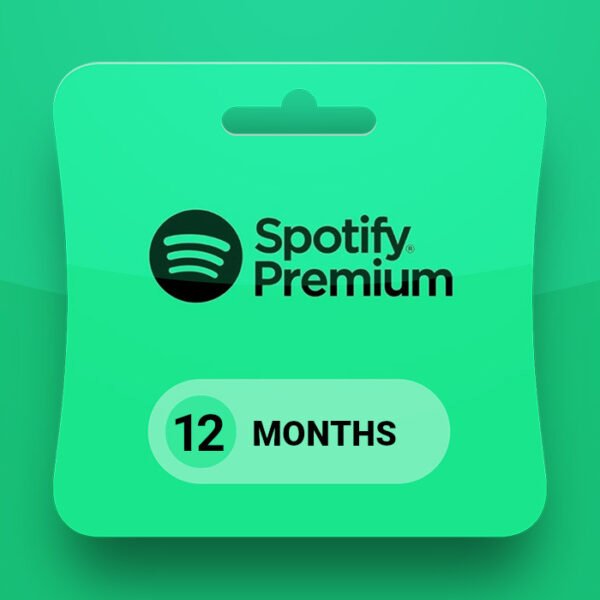 Spotify 12-month Premium Gift Card US