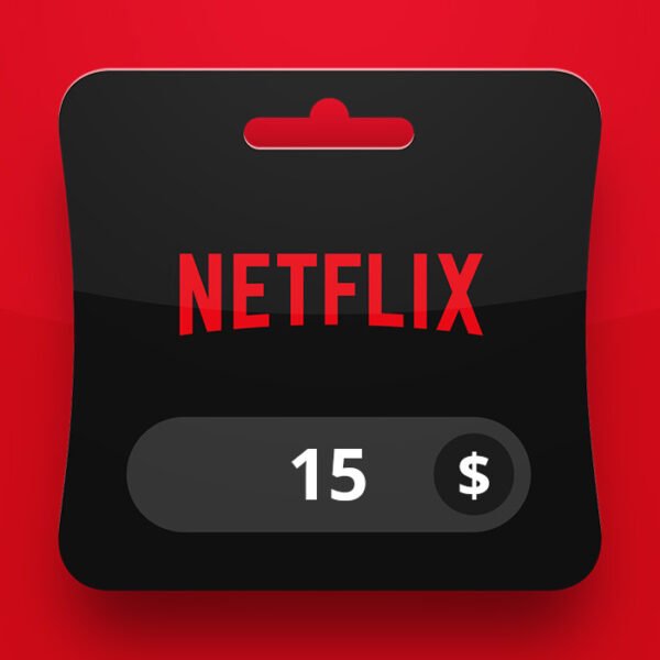 Netflix USD 15 Gift Card US