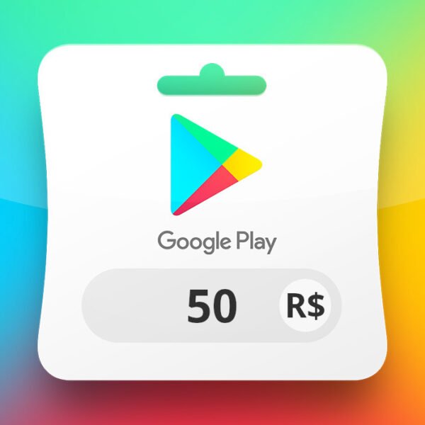 Google Play BRL 50 Gift Card BR