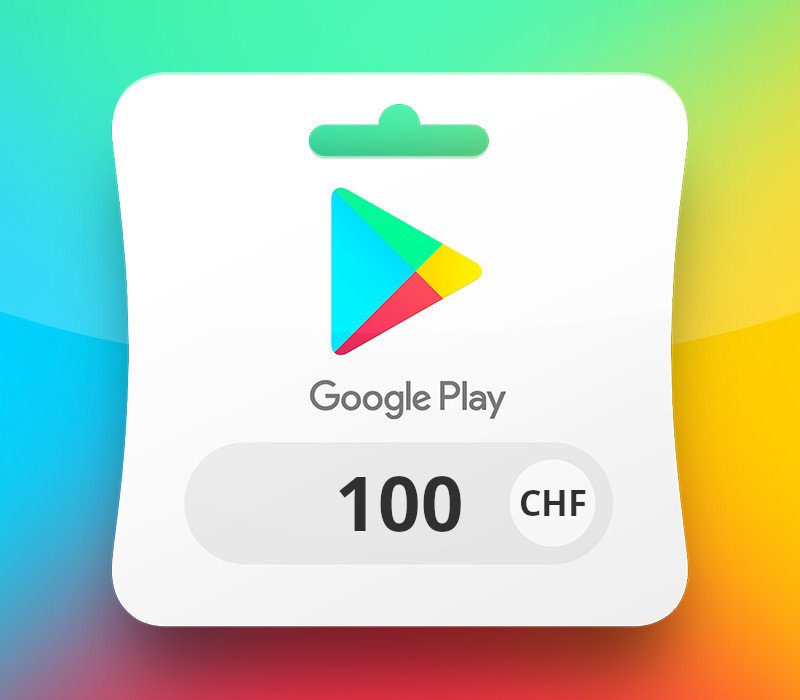 000_202504011557_Play_Google-800x700-chf-100 Google Play CHF 100 Gift Card CH - Image 1