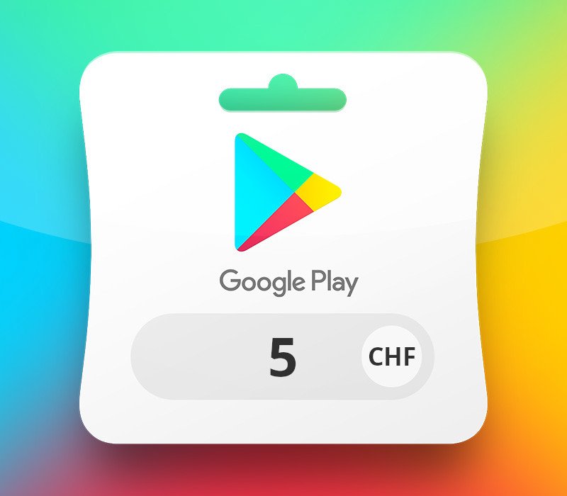 000_202504011557_Play_Google-800x700-chf-5 Google Play CHF 5 Gift Card CH - Image 1