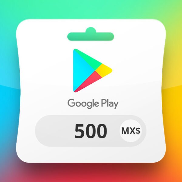 Google Play MXN 500 Gift Card MX