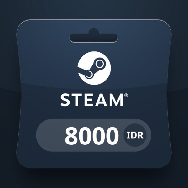 Steam Wallet IDR 8000 Gift Card ID