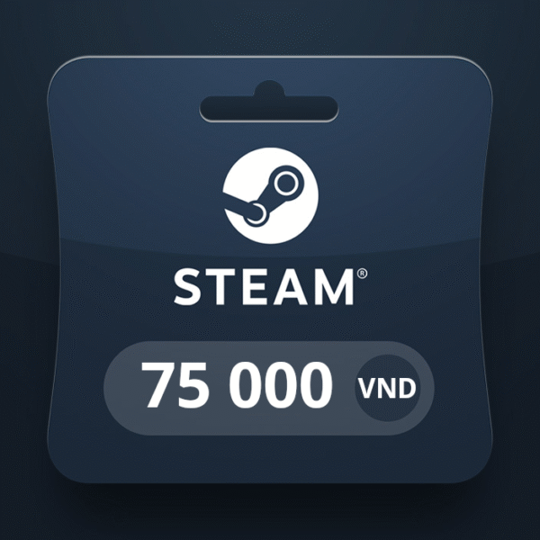 Steam Wallet VND 75 000 Gift Card