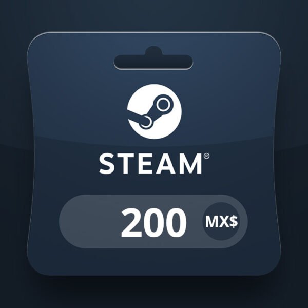 Steam Wallet MXN 200 Gift Card