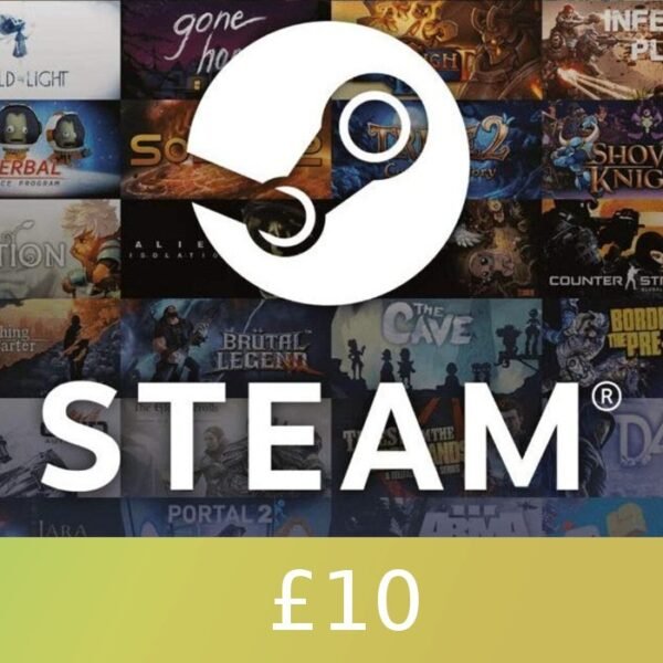 Steam Gift Card £10 Global Activation Code