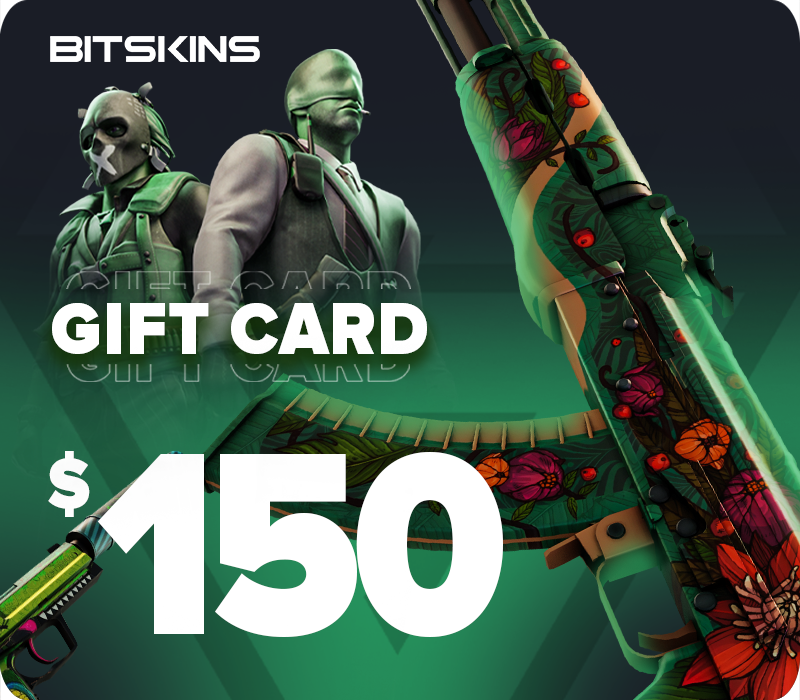 Bitskins_v3_150_800.png BitSkins.com $150 USD Gift Card - Image 1