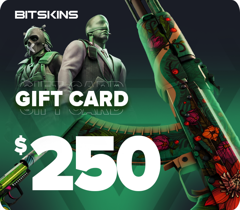 Bitskins_v3_250_800.png BitSkins.com $250 USD Gift Card - Image 1