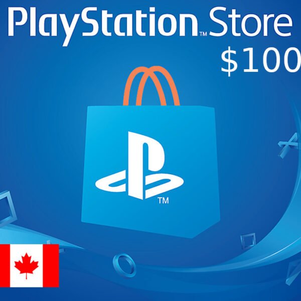 PlayStation Network CAD 100 Gift Card CA