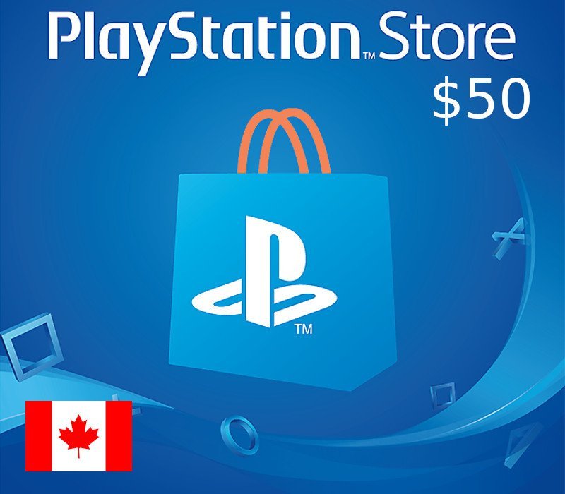 PSNCard800-50CA.jpg PlayStation Network CAD 50 Gift Card CA - Image 1