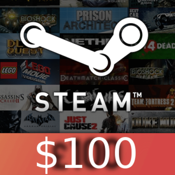 Steam Gift Card $100 HKD HK Activation Code