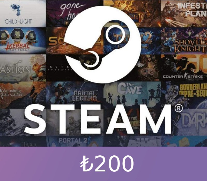 _TR2003 Steam Gift Card ₺200 TR Activation Code - Image 1